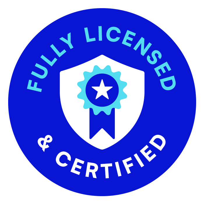 Fully Licensed Certified