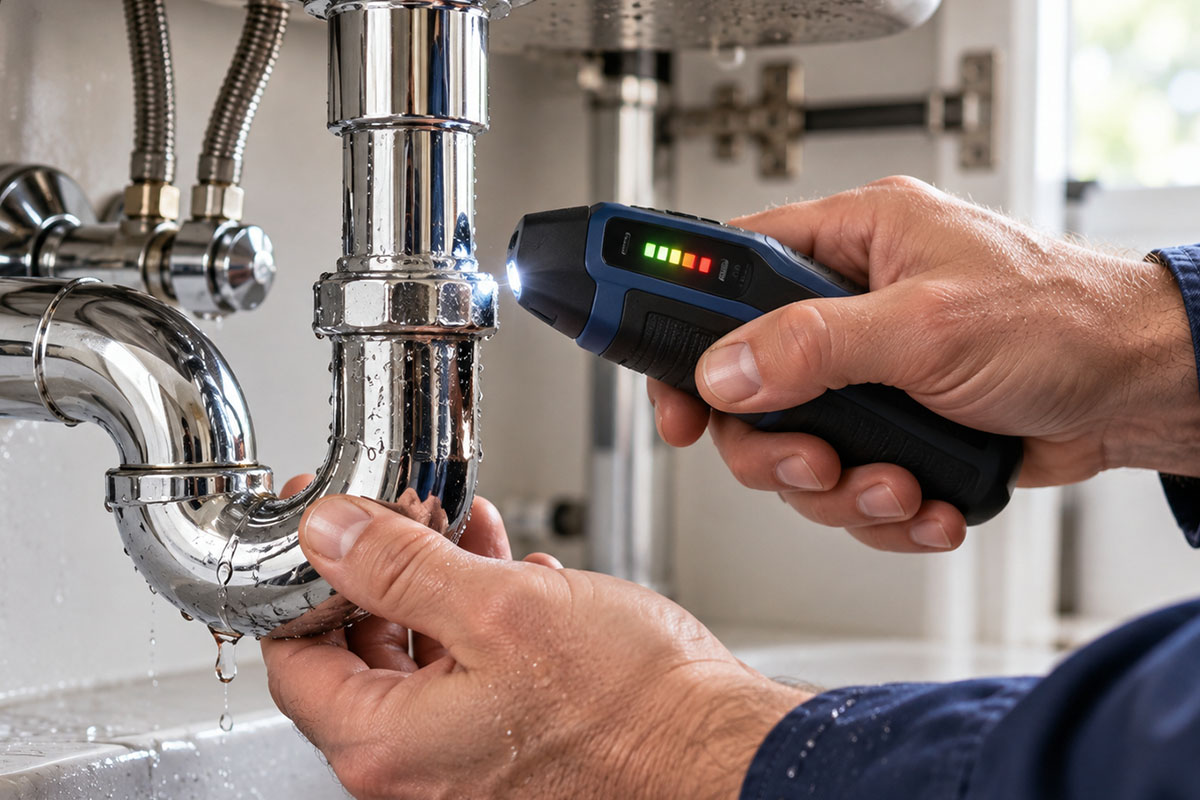 Water leak detection - Waterworks Plumbing NSW